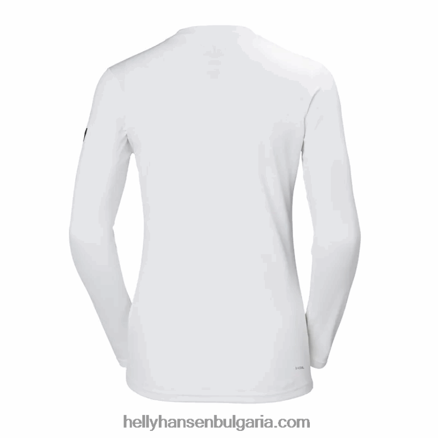 Жени дамска риза hh tech с дълги ръкави 80V22D2085 светло сив Helly-Hansen