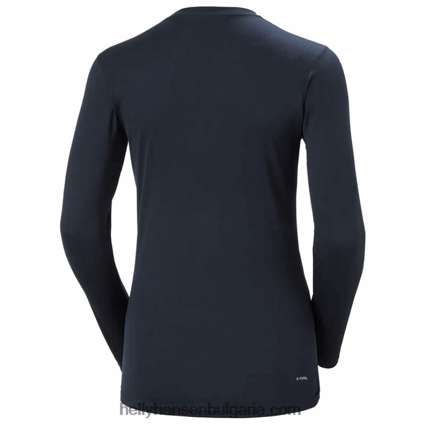 Жени дамска риза hh tech с дълги ръкави 80V22D2086 бяло Helly-Hansen