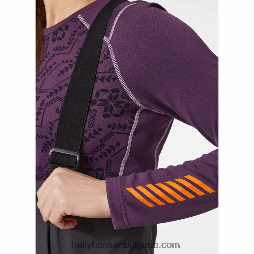 Жени дамски lifa активен графичен основен слой на екипажа 80V22D2087 военноморски флот Helly-Hansen