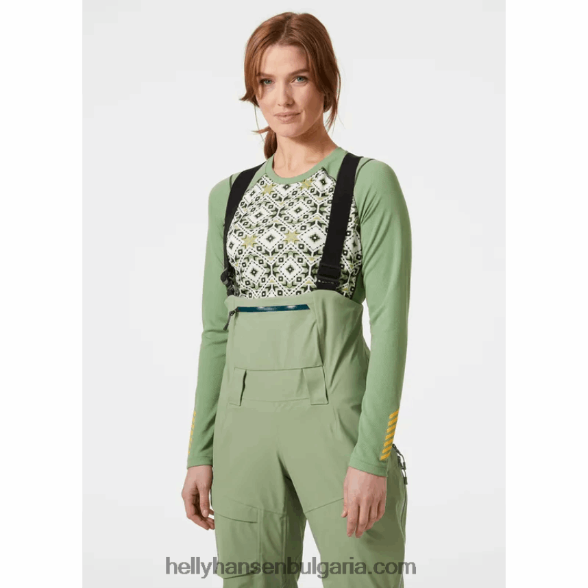 Жени дамски lifa активен графичен основен слой на екипажа 80V22D2089 мръсно бяло s Helly-Hansen