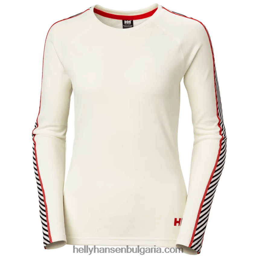 Жени дамски активни ленти lifa crew основен слой 80V22D2077 нефрит Helly-Hansen