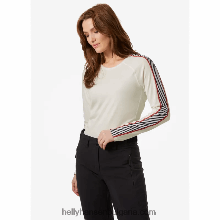 Жени дамски активни ленти lifa crew основен слой 80V22D2077 нефрит Helly-Hansen