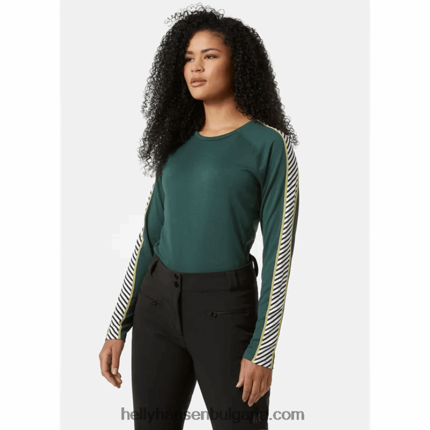 Жени дамски активни ленти lifa crew основен слой 80V22D2078 мръснобял Helly-Hansen