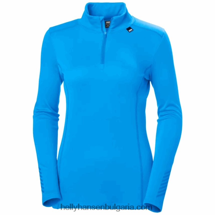 Жени дамски базов слой lifa max с половин цип 80V22D2092 черен Helly-Hansen