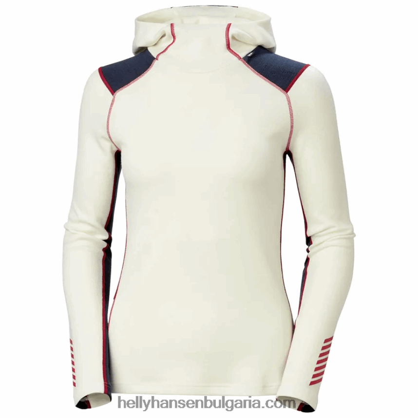 Жени дамски качулка 2 в 1 с основен слой lifa merino midweight 80V22D2057 военноморски флот Helly-Hansen