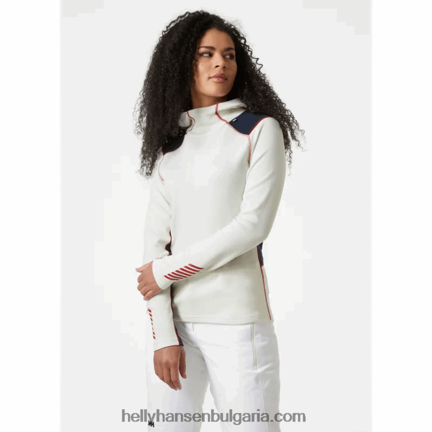 Жени дамски качулка 2 в 1 с основен слой lifa merino midweight 80V22D2057 военноморски флот Helly-Hansen