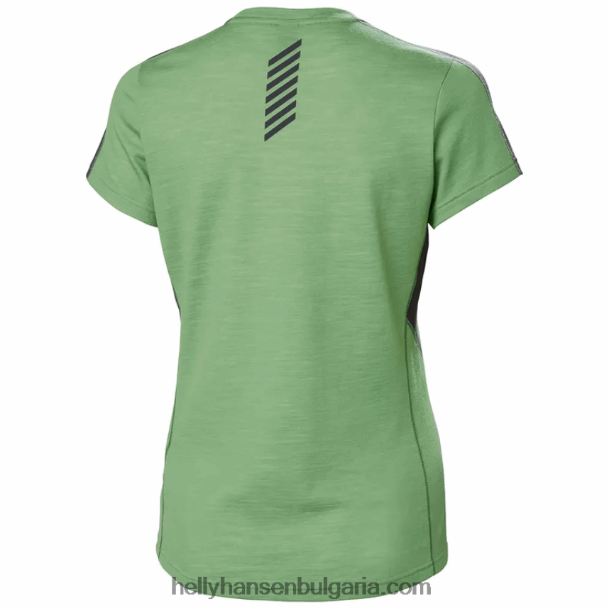 Жени дамска мериносова олекотена тениска lifa 80V22D2071 нефрит st Helly-Hansen