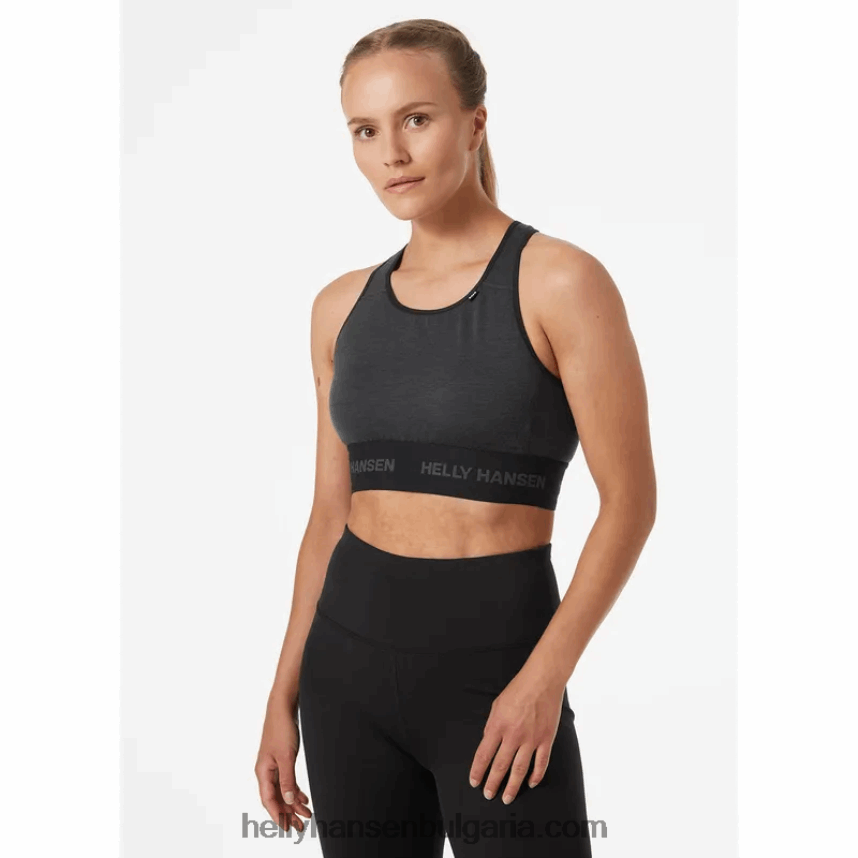 Жени дамски олекотен мериносов сутиен lifa 80V22D2074 нефрит Helly-Hansen