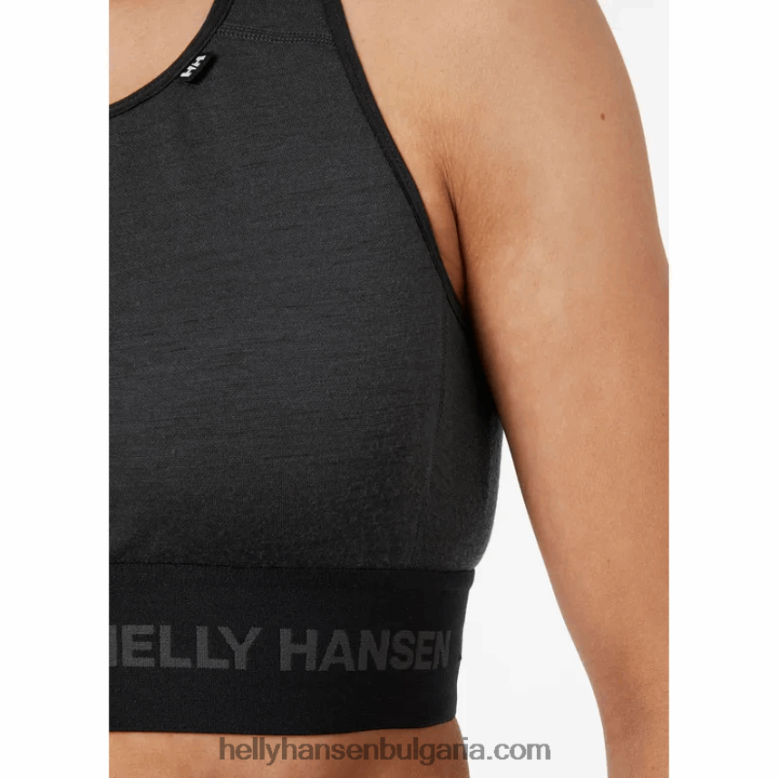 Жени дамски олекотен мериносов сутиен lifa 80V22D2074 нефрит Helly-Hansen
