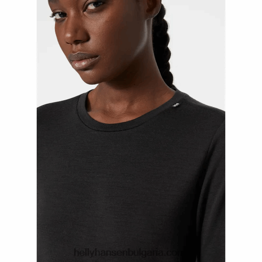 Жени дамски олекотен базов слой lifa merino 2 в 1 80V22D2062 синя мъгла Helly-Hansen