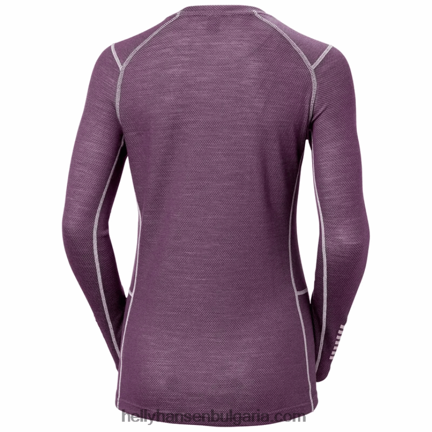 Жени жени lifa merino midweight crew основен слой 80V22D2048 бебешки отряд Helly-Hansen