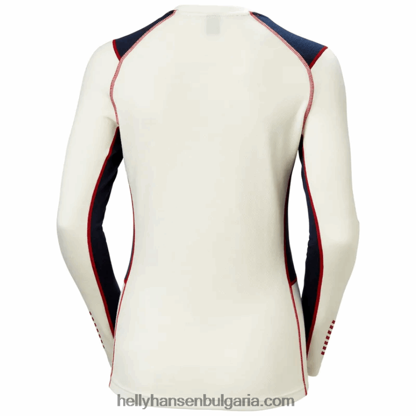 Жени жени lifa merino midweight crew основен слой 80V22D2049 аметист Helly-Hansen