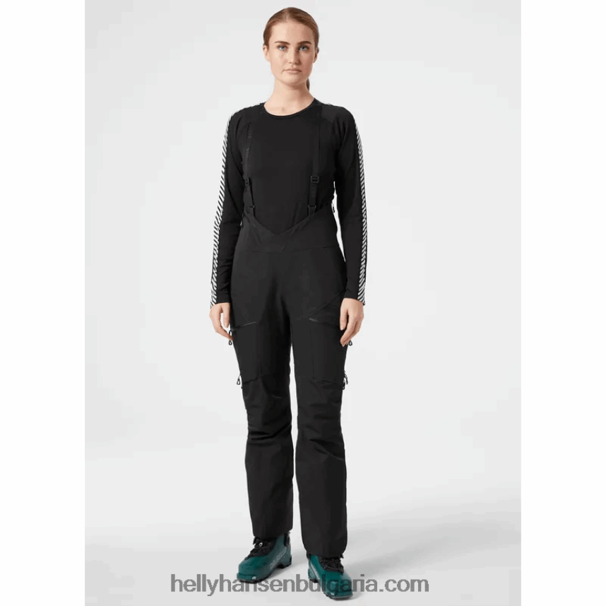 Жени дамски ски панталони Odin Mountain Infinity 3 слоя 80V22D1749 дълбок фиорд Helly-Hansen