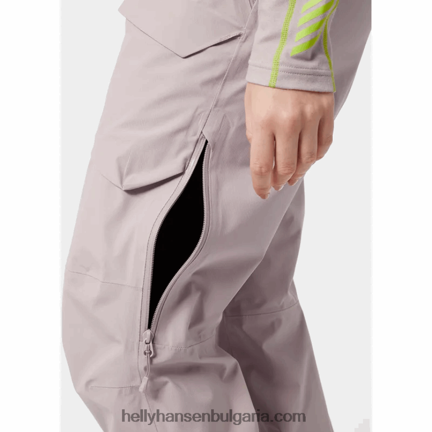 Жени дамски ски панталон aurora infinity shell 80V22D1761 натрошена гра Helly-Hansen