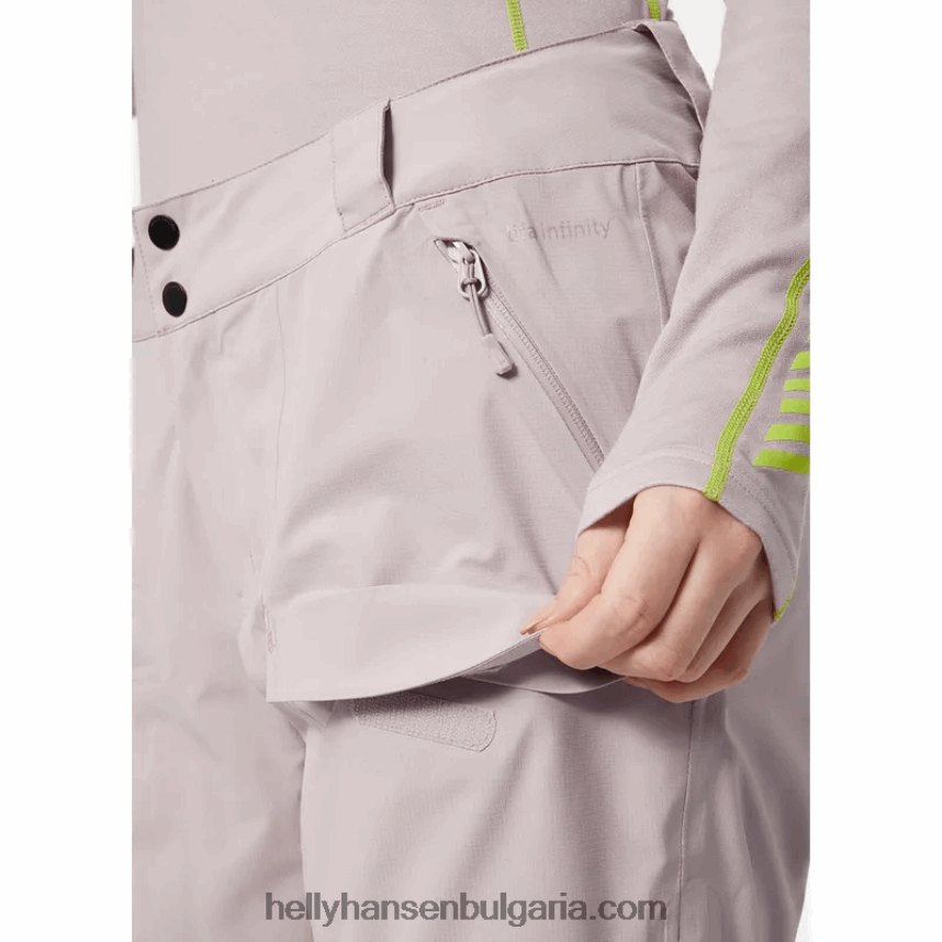 Жени дамски ски панталон aurora infinity shell 80V22D1761 натрошена гра Helly-Hansen