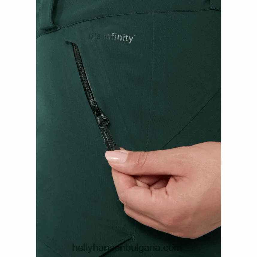 Жени дамски ски панталон aurora infinity shell 80V22D1762 прашен сирин Helly-Hansen