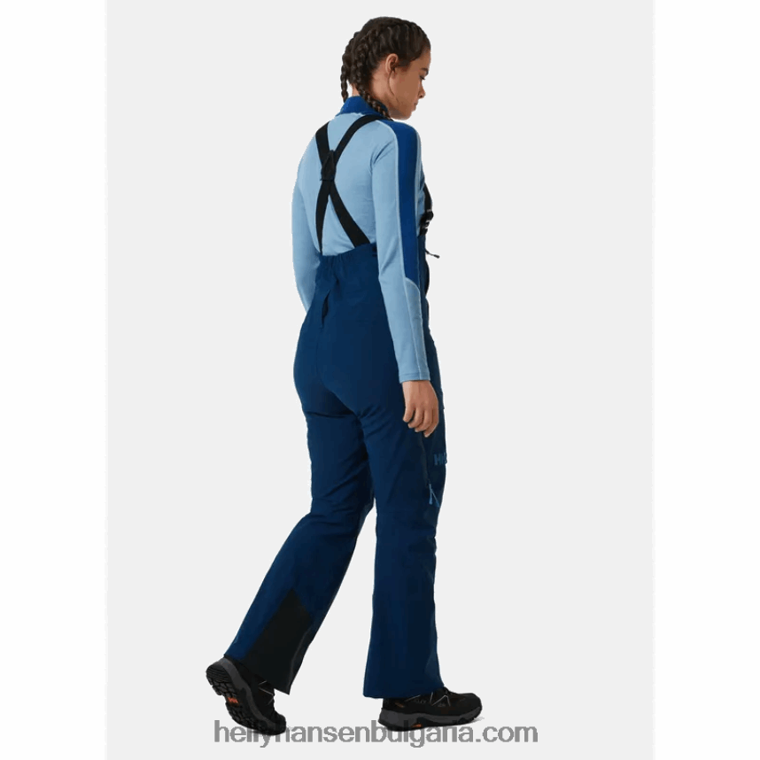 Жени дамски панталон verglas backcountry за ски 80V22D1745 черен Helly-Hansen