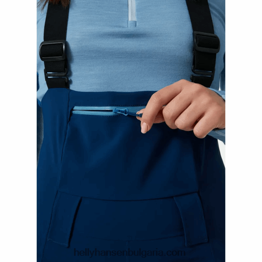 Жени дамски панталон verglas backcountry за ски 80V22D1745 черен Helly-Hansen