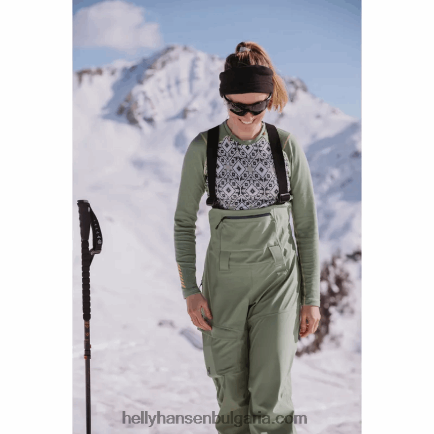 Жени дамски панталон verglas backcountry за ски 80V22D1746 океан Helly-Hansen
