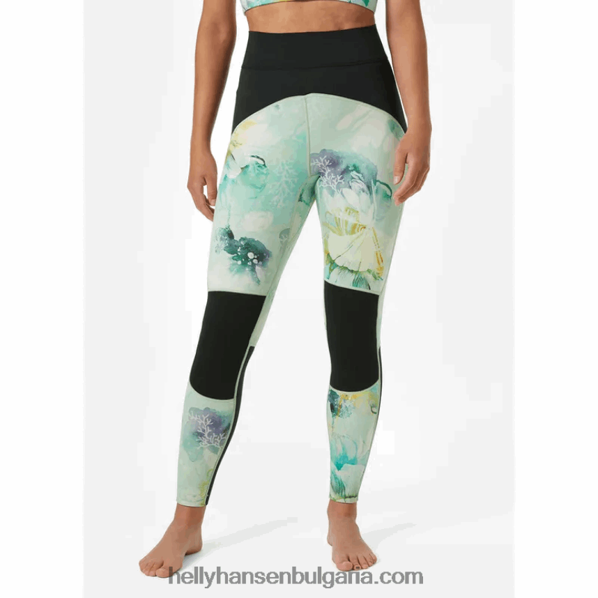 Жени дамски воден чорапогащник 2.0 80V22D2724 морско райе/бяло Helly-Hansen