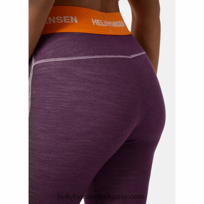 Жени дамски мериносови панталони със среден слой 2 в 1 за жени lifa 80V22D1867 черен Helly-Hansen