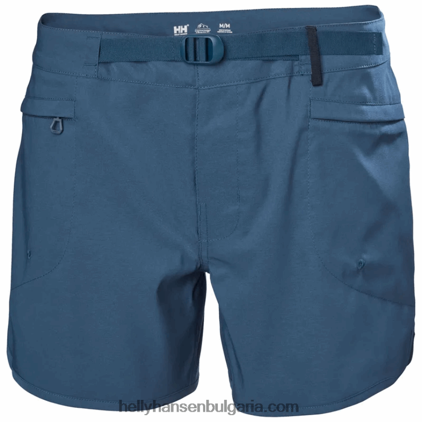 Жени дамски солен класически рециклирани водни шорти 5