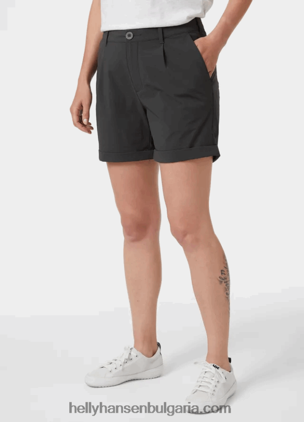Жени дамски бързосъхнещи шорти със сирена 80V22D1811 черен Helly-Hansen
