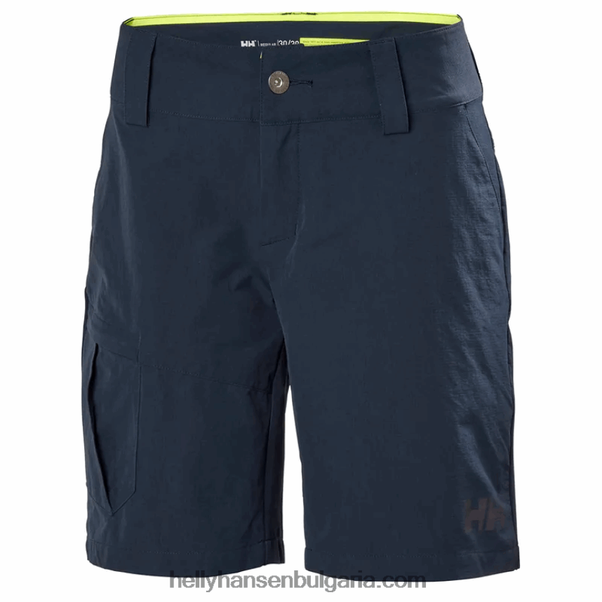Жени дамски бързосъхнещи карго шорти 80V22D1822 абанос Helly-Hansen