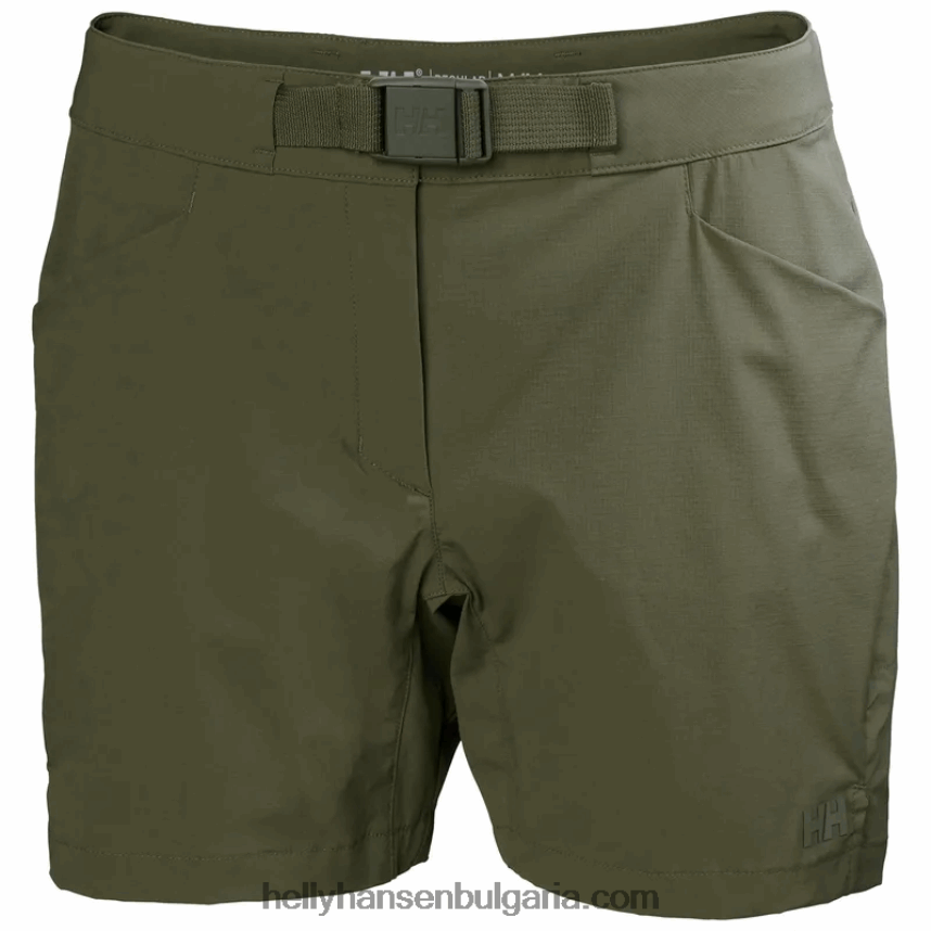 Жени дамски леки туристически шорти tinden 80V22D1796 абанос Helly-Hansen