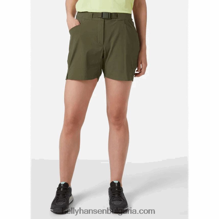 Жени дамски леки туристически шорти tinden 80V22D1796 абанос Helly-Hansen
