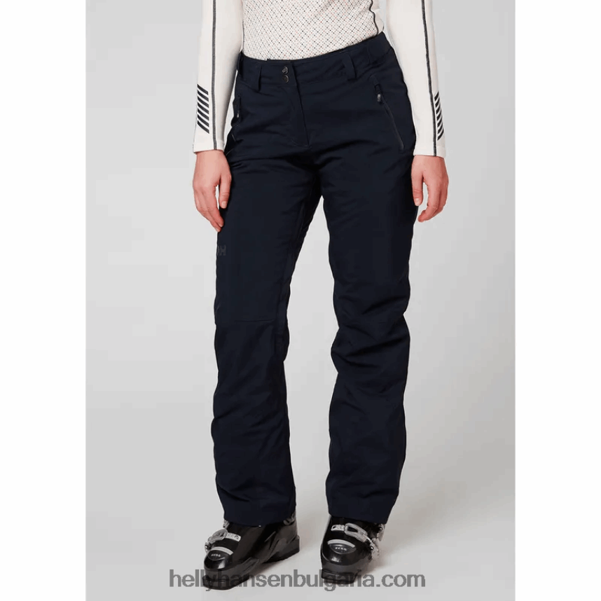 Жени дамски легендарни изолирани ски панталони 80V22D1832 черен Helly-Hansen