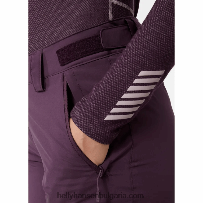 Жени дамски карго изолирани ски панталони 80V22D1838 военноморски флот Helly-Hansen