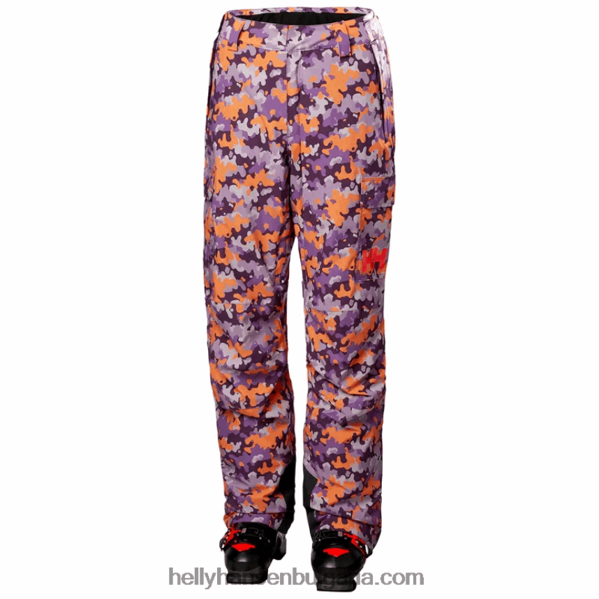 Жени дамски карго изолирани ски панталони 80V22D1839 аметист Helly-Hansen