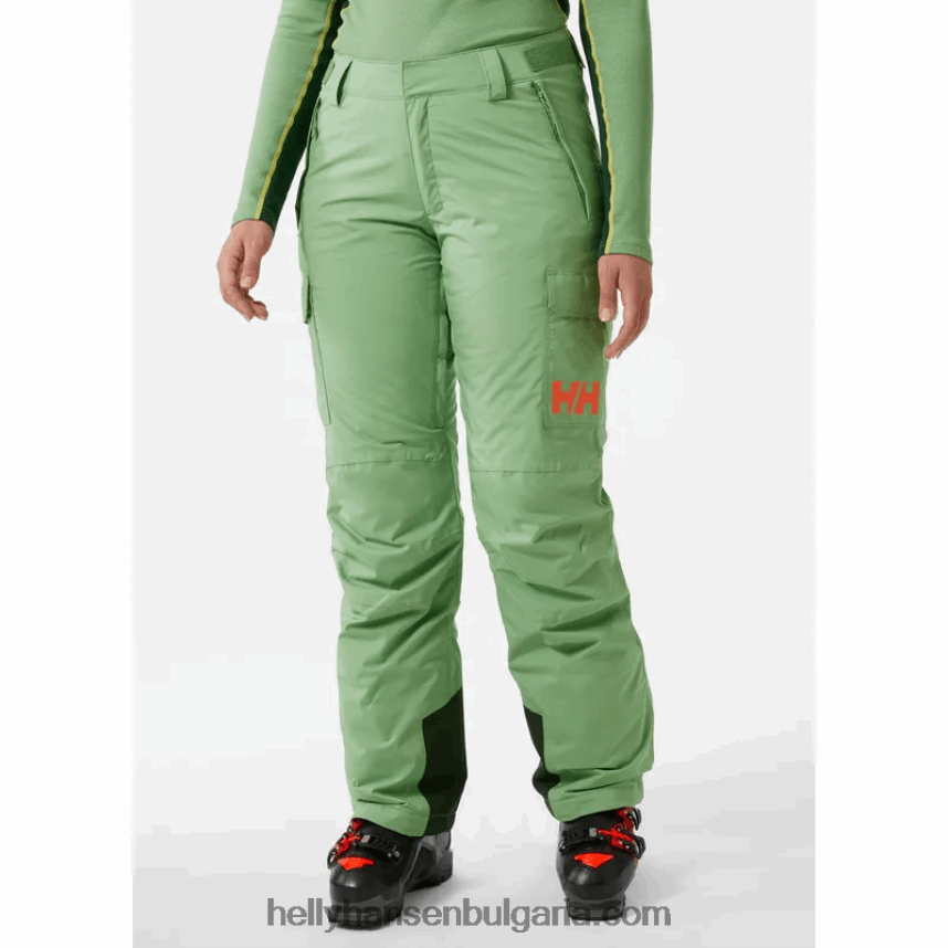 Жени дамски карго изолирани ски панталони 80V22D1840 натрошена гра Helly-Hansen