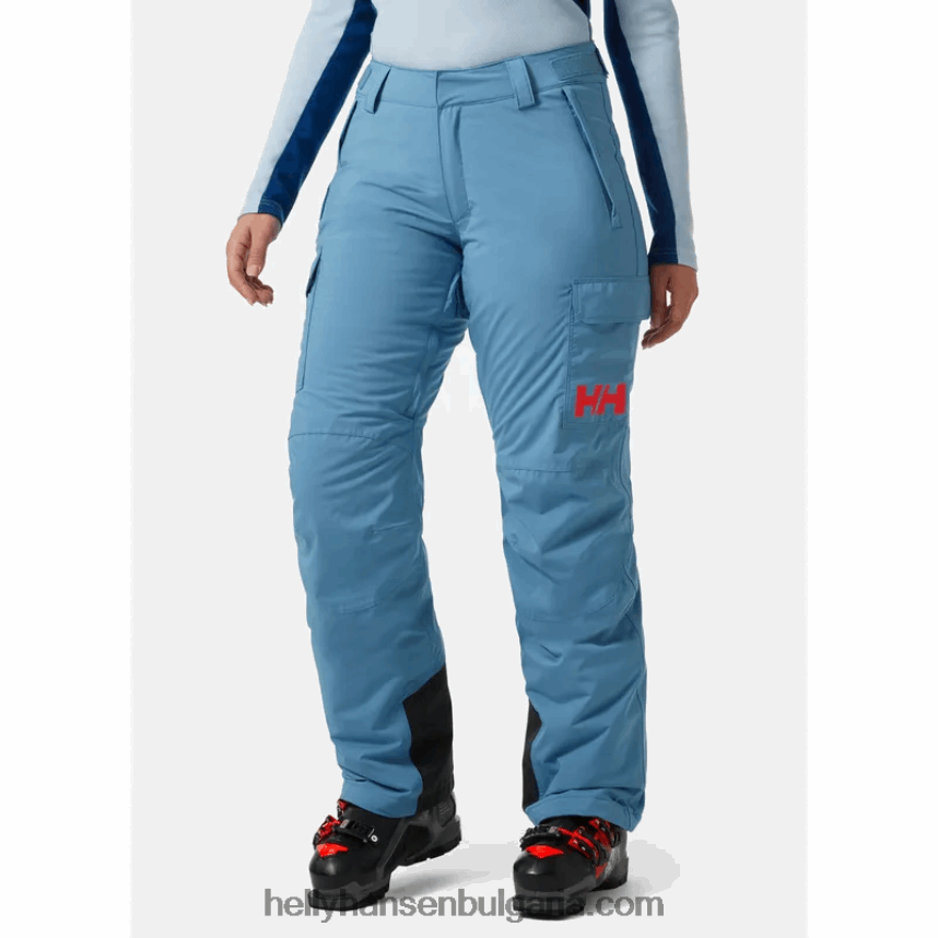 Жени дамски карго изолирани ски панталони 80V22D1842 неонов корал Helly-Hansen