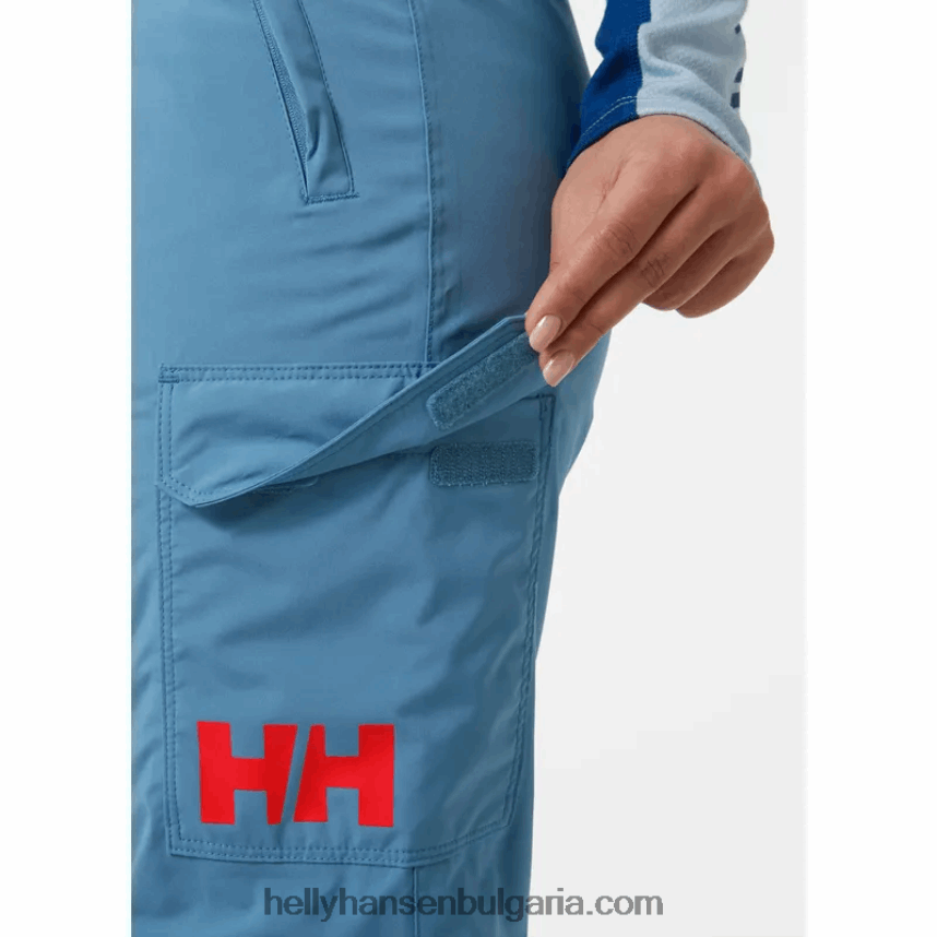 Жени дамски карго изолирани ски панталони 80V22D1842 неонов корал Helly-Hansen