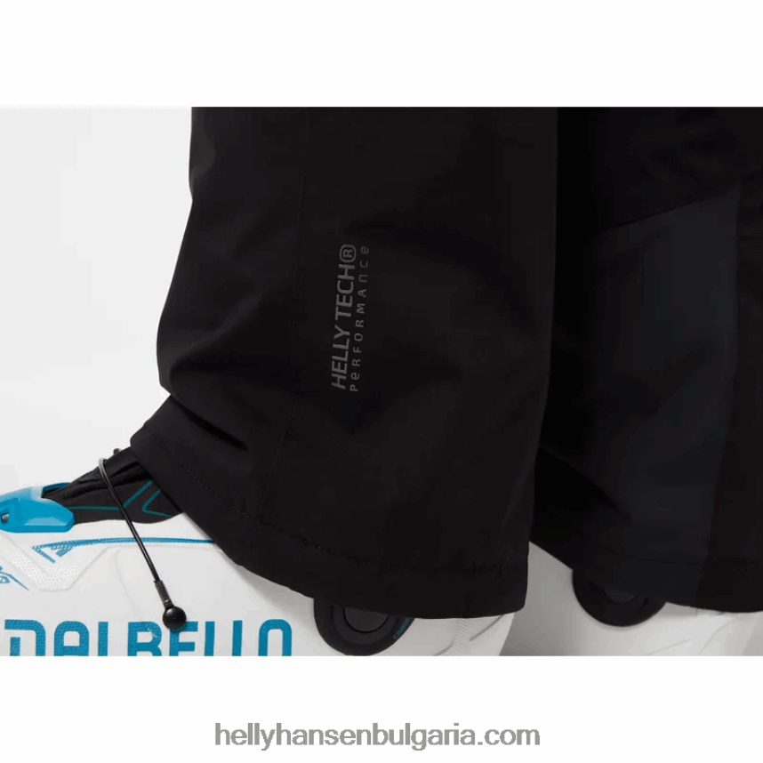 Жени дамски карго изолирани ски панталони 80V22D1843 синя мъгла Helly-Hansen