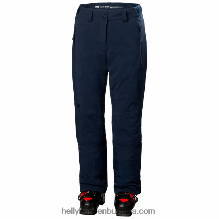 Жени дамски изолиран ски панталон alphelia 2.0 80V22D1851 черен Helly-Hansen