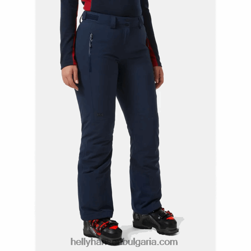 Жени дамски изолиран ски панталон alphelia 2.0 80V22D1851 черен Helly-Hansen