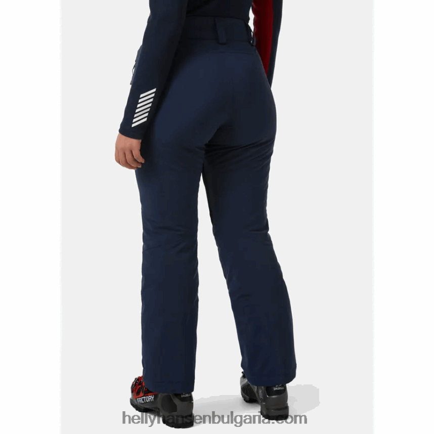 Жени дамски изолиран ски панталон alphelia 2.0 80V22D1851 черен Helly-Hansen