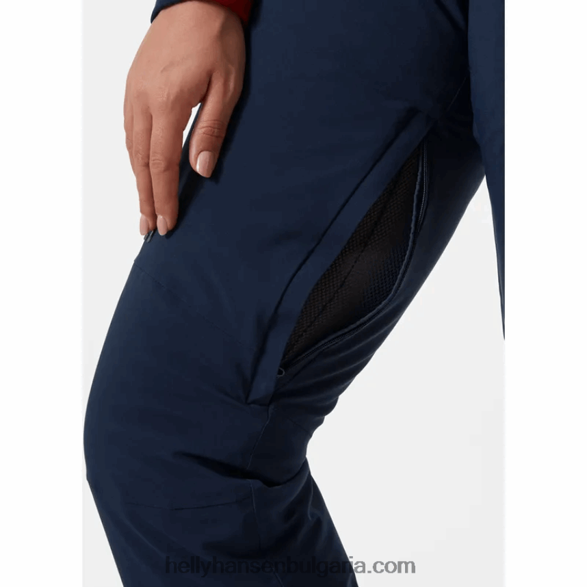 Жени дамски изолиран ски панталон alphelia 2.0 80V22D1851 черен Helly-Hansen