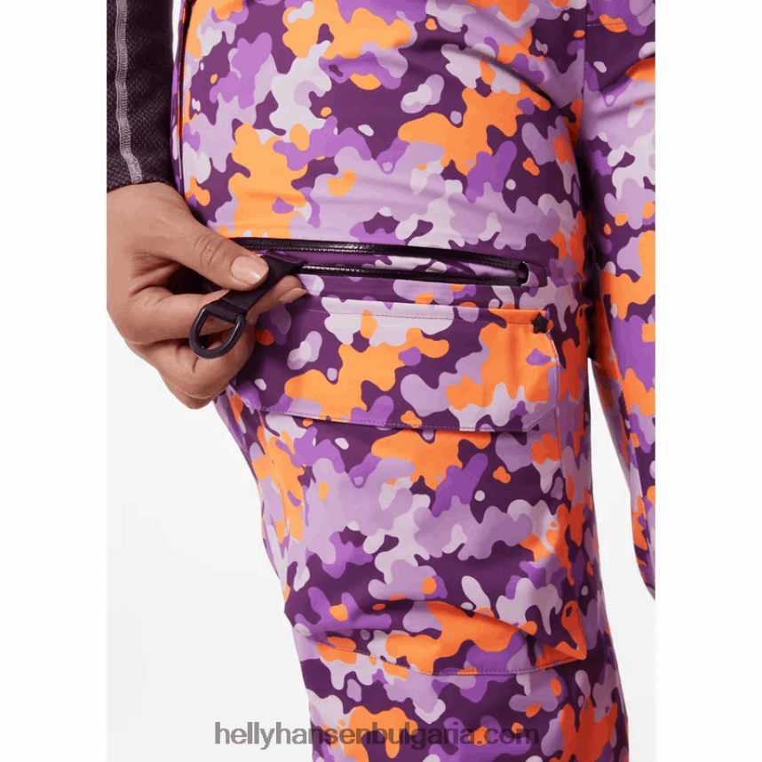 Жени дамски ски панталони с лигавник powderqueen 80V22D1852 военноморски флот Helly-Hansen