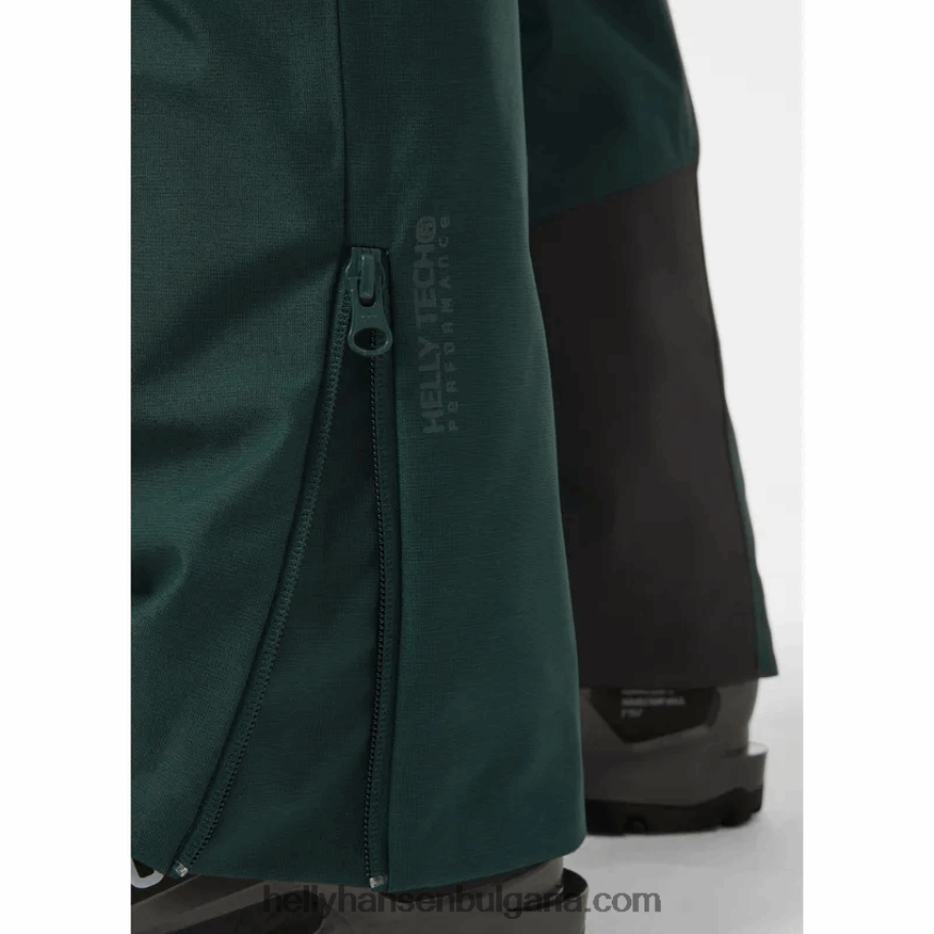 Жени дамски ски панталони с лигавник powderqueen 80V22D1853 натрошена гра Helly-Hansen