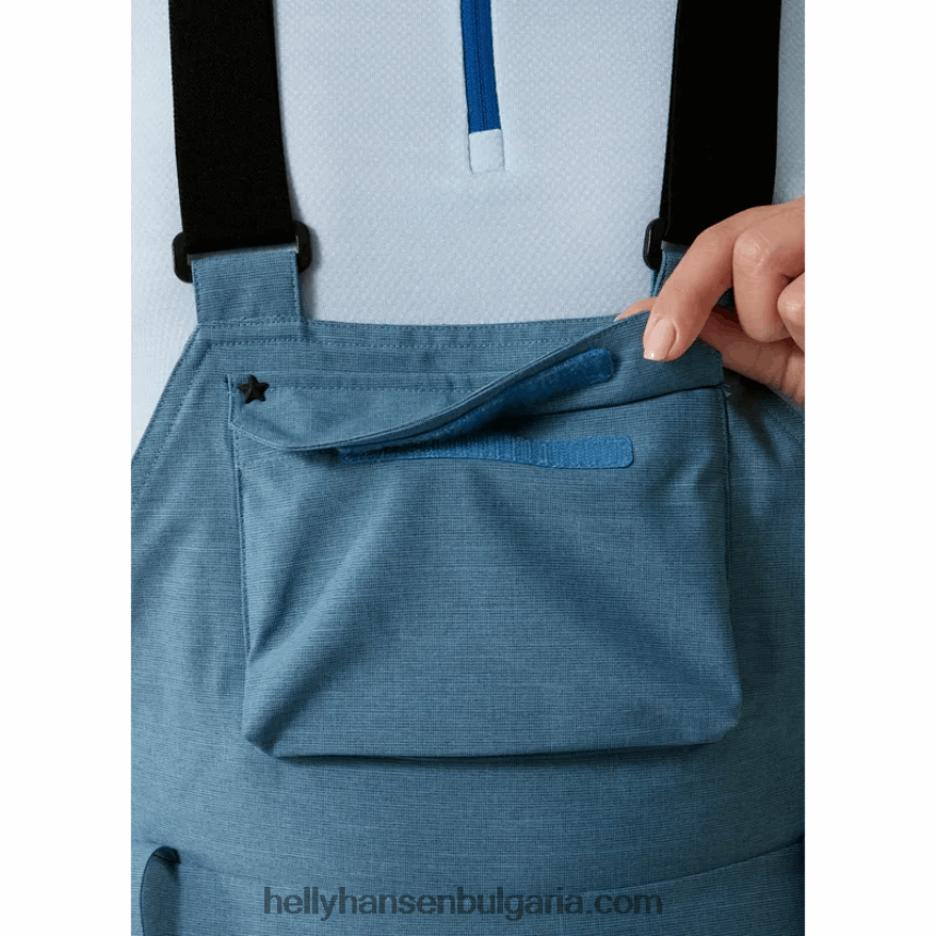 Жени дамски ски панталони с лигавник powderqueen 80V22D1854 най-тъмен spr Helly-Hansen