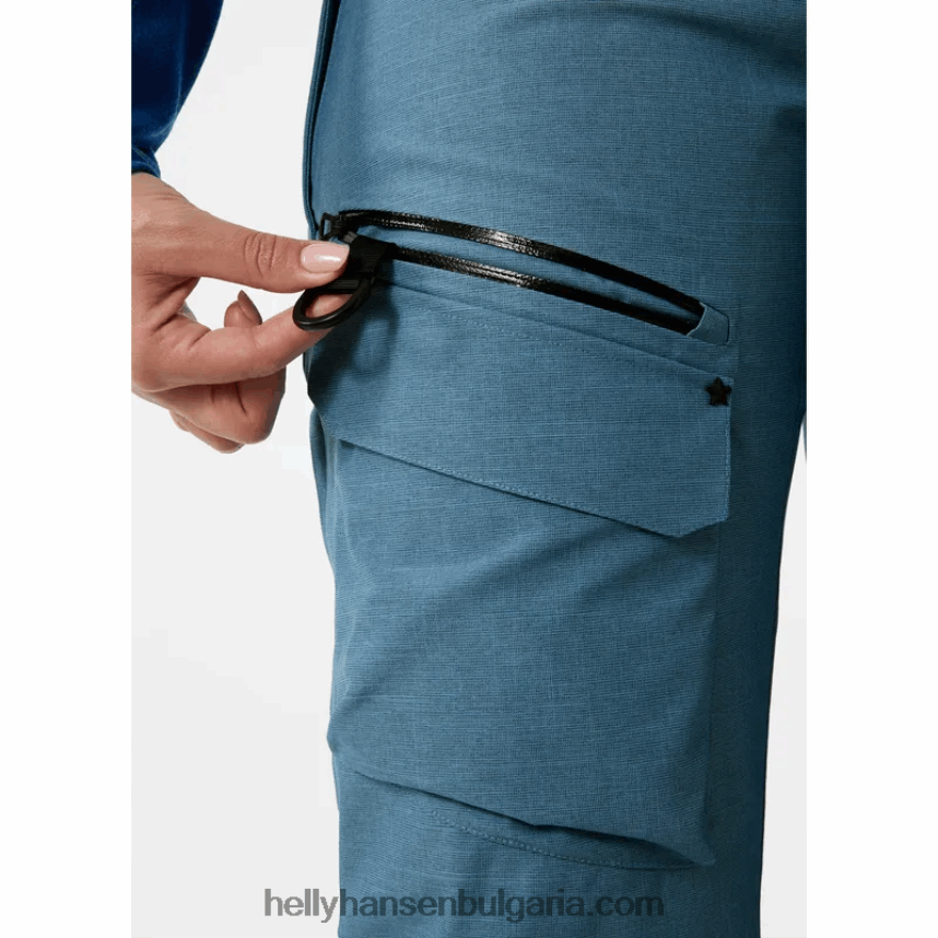 Жени дамски ски панталони с лигавник powderqueen 80V22D1854 най-тъмен spr Helly-Hansen