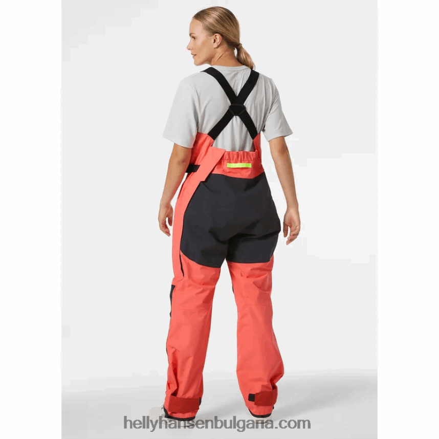 Жени дамски нагръдник за крайбрежно плаване Newport 80V22D2729 теракота/абанос/тъмносиньо Helly-Hansen