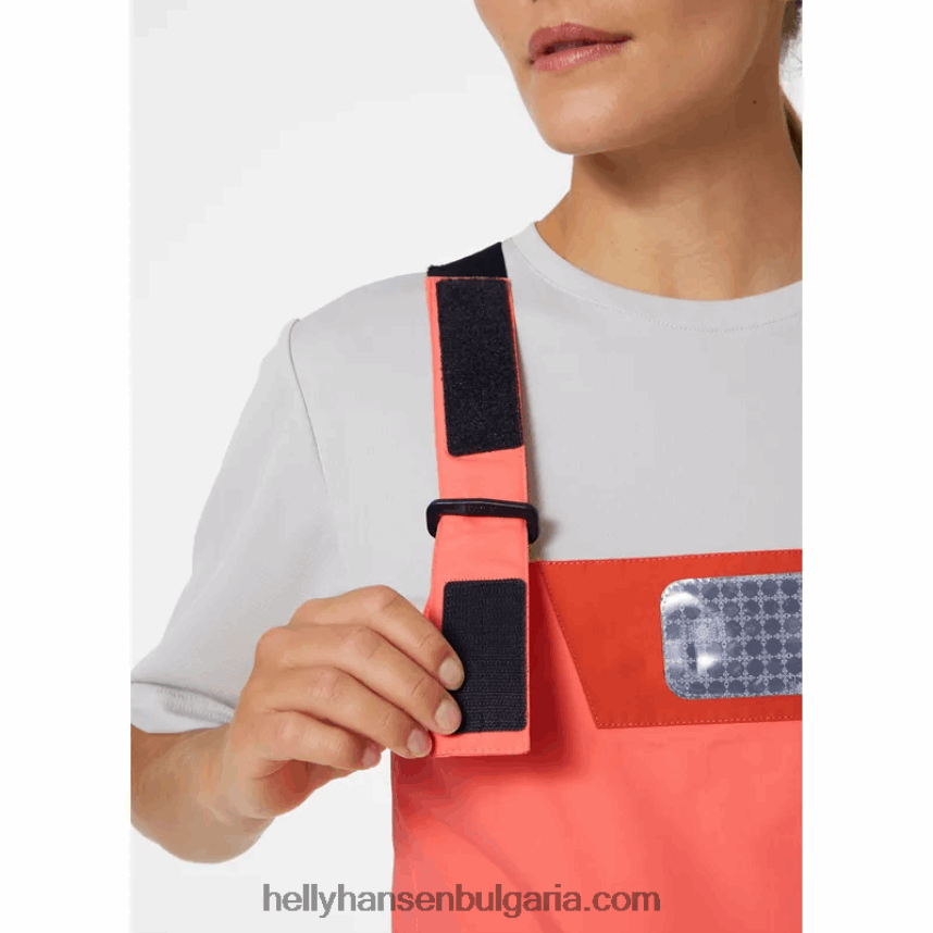 Жени дамски нагръдник за крайбрежно плаване Newport 80V22D2729 теракота/абанос/тъмносиньо Helly-Hansen