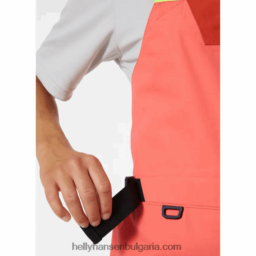 Жени дамски нагръдник за крайбрежно плаване Newport 80V22D2729 теракота/абанос/тъмносиньо Helly-Hansen