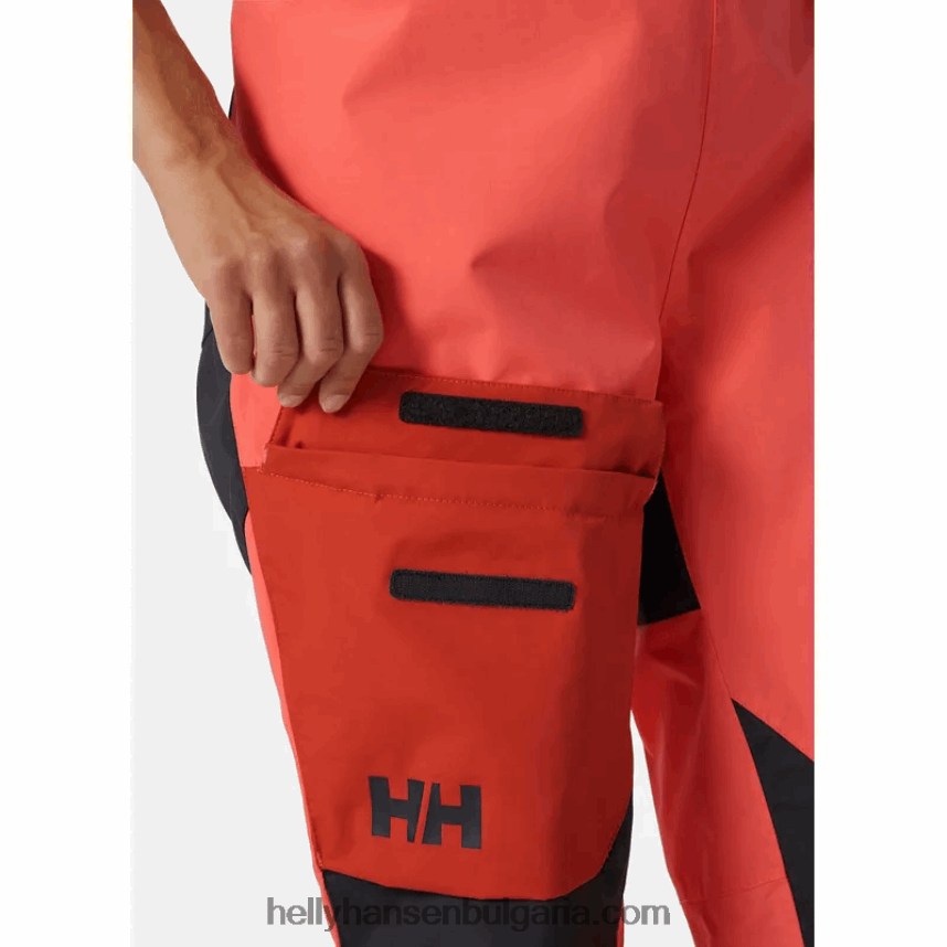 Жени дамски нагръдник за крайбрежно плаване Newport 80V22D2729 теракота/абанос/тъмносиньо Helly-Hansen