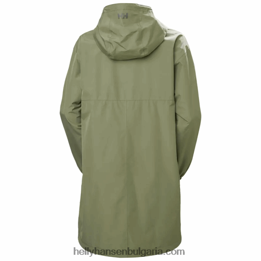 Жени дамски дъждобран илюзия 80V22D2789 лав зелено/морско синьо Helly-Hansen